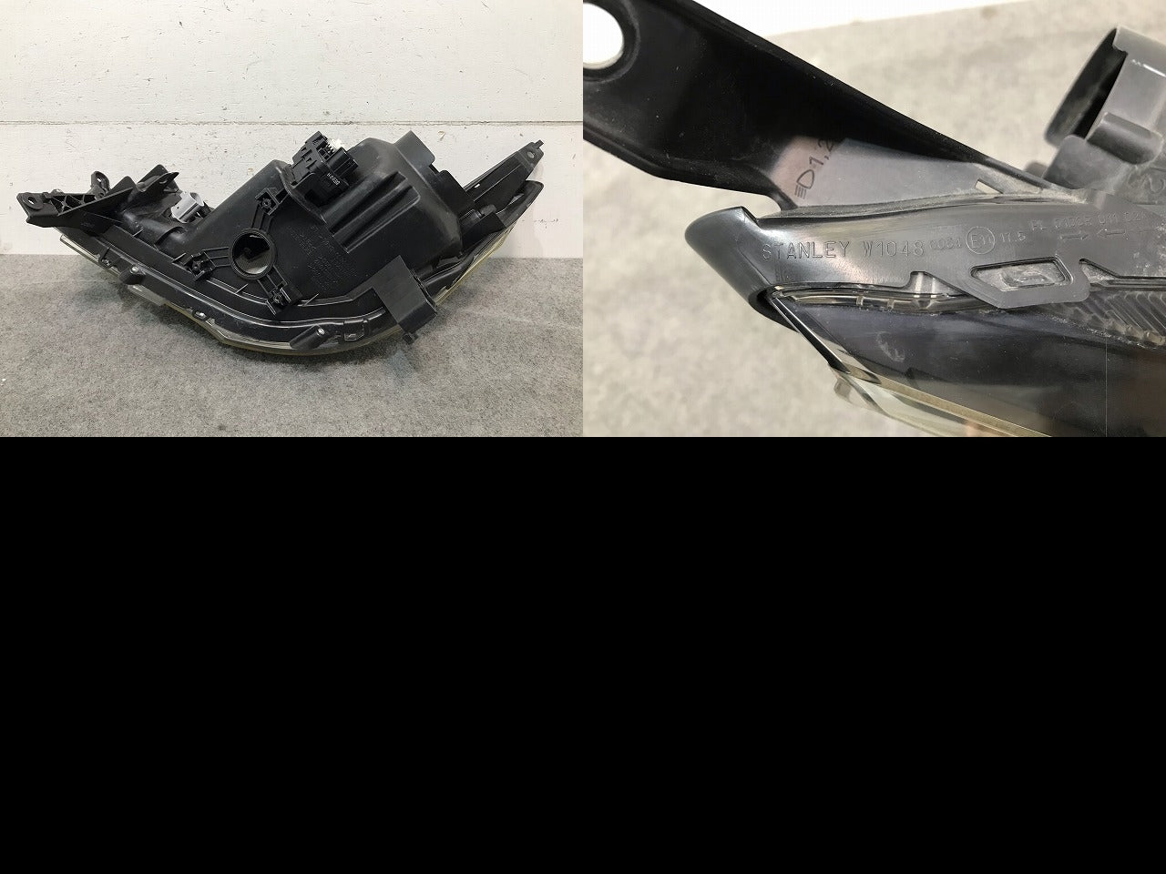 デイズ B21W 純正 右ヘッドライト/ランプ キセノン HID レベライザー STANLEY W1048 日産(111608)
