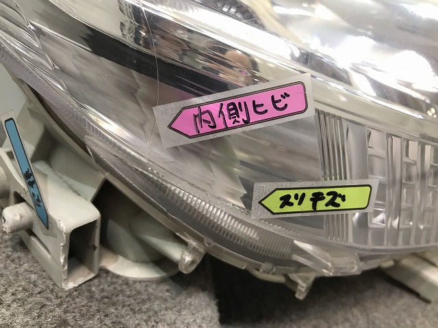ムーヴ L175S/L185S 純正 右ヘッドライト/ランプ ハロゲン レベライザー STANLEY P6708 ダイハツ(111637)