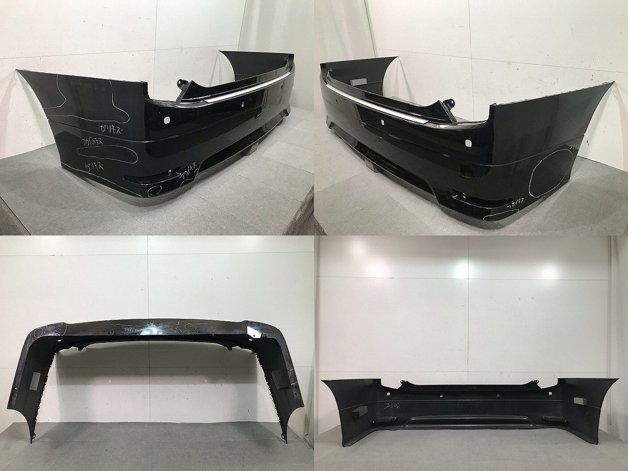 エルグランド ハイウェイスター E52/PE52/PNE52/TE52/TNE52 純正 リアバンパー 85022 1JB0H ファントムブラックパール カラー.GAE(111705)