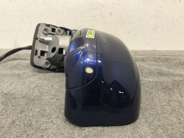 ジャンク! ティーダ C11/JC11/NC11 純正 左ドアミラー 11線 カメラ付 C01 ダークブルー カラーNo.BW6 日産(111711)