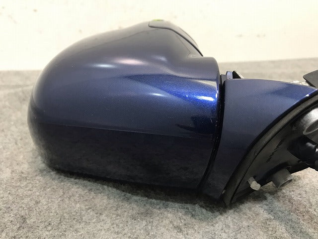 ジャンク! ティーダ C11/JC11/NC11 純正 左ドアミラー 11線 カメラ付 C01 ダークブルー カラーNo.BW6 日産(111711)
