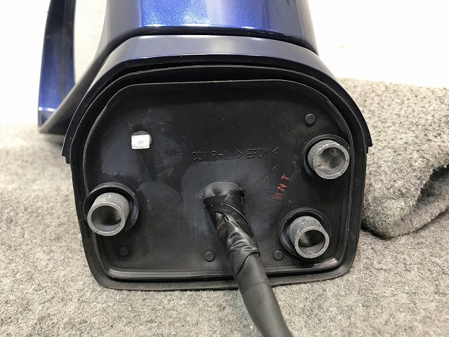 ジャンク! ティーダ C11/JC11/NC11 純正 左ドアミラー 11線 カメラ付 C01 ダークブルー カラーNo.BW6 日産(111711)