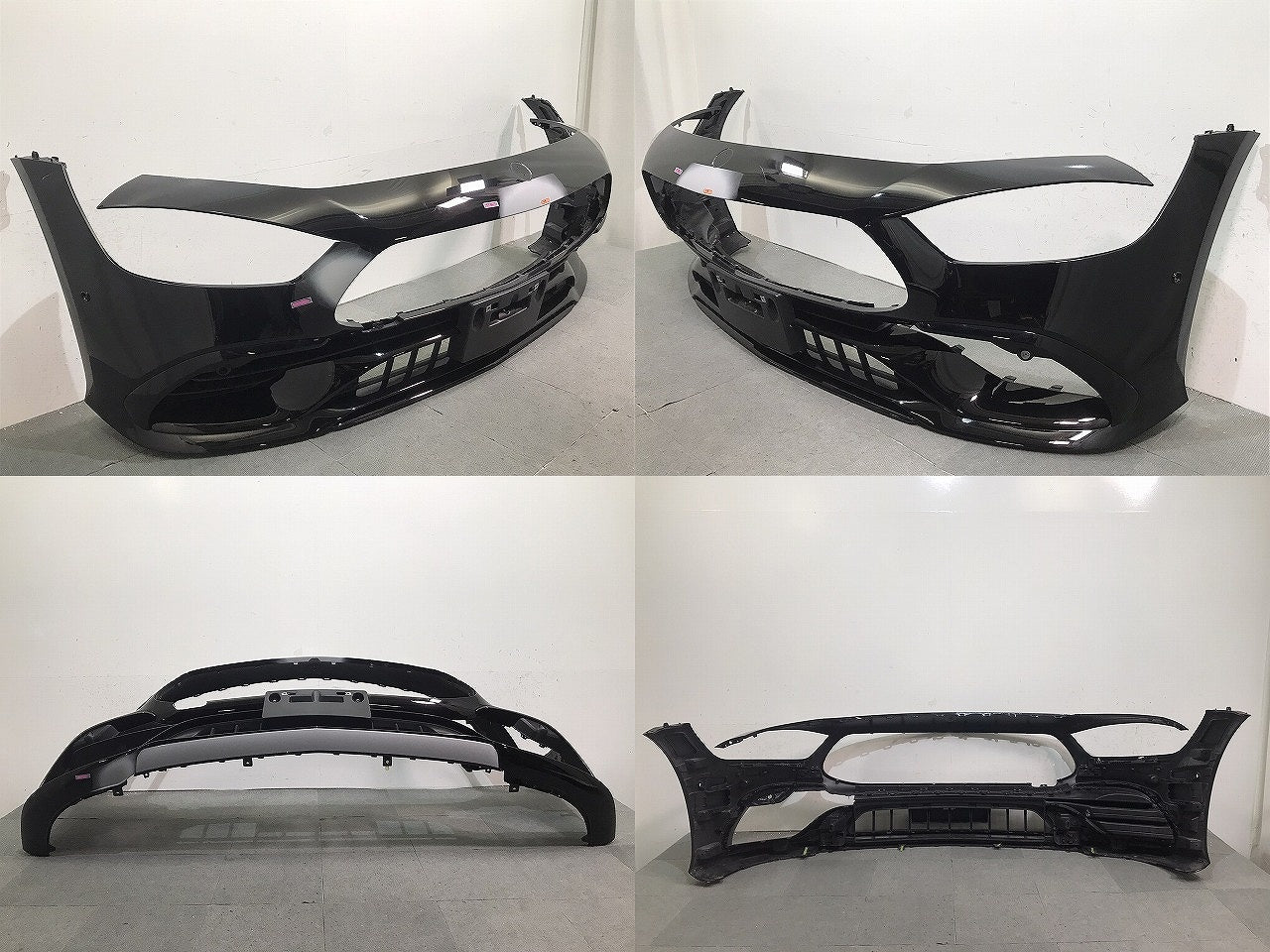 AMG/GT 4ドアクーぺ/X290 AMG43/53/2019-2021 純正 フロントバンパー エネルギー付 A290 885 84 01 オブシディアンブラック ベンツ(111882)