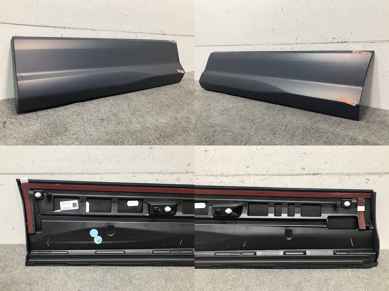 新品! Q2 GACHZ/GACZE/GADFG/GADPC 純正 左リアドア サイドパネル マッドガード 81A85.969B 81A853969BGRU 素地 アウディ(111974)