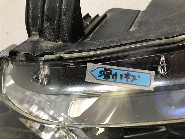 オデッセイ/RB1/RB2 純正 左ヘッドライト/ランプ  キセノン HID レベライザー付 刻印J   KOITO 100-22497 ホンダ (112270)