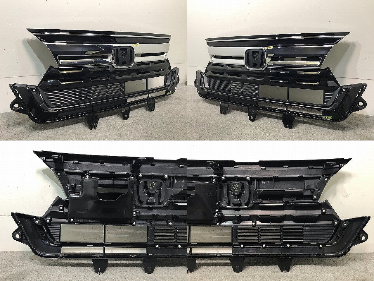 新車取り外し! N-BOX/NBOX/Nボックス/カスタム JF3/JF4 純正 後期 フロント/ラジエター/ラジエーターグリル 71121-TTCY-J210-M1(112394)