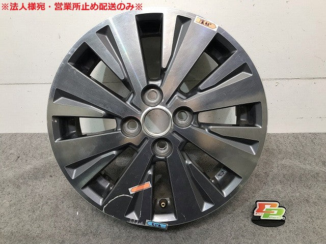 デイズルークス ライダー B21A 純正 ホイール 1本のみ 15ｘ4.5J/ET46/4穴 4H/PCD100/ハブ径55mm 日産(112396)