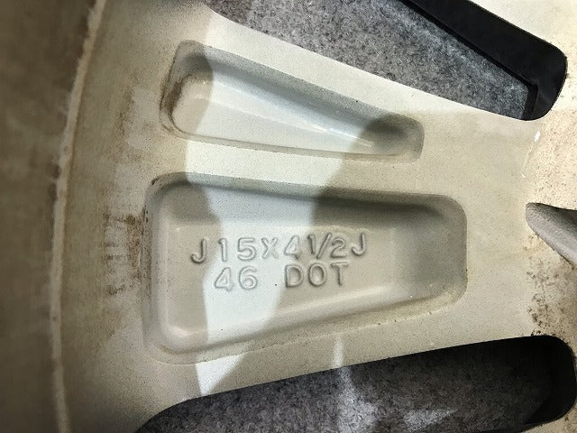 デイズルークス ライダー B21A 純正 ホイール 1本のみ 15ｘ4.5J/ET46/4穴 4H/PCD100/ハブ径55mm 日産(112396)