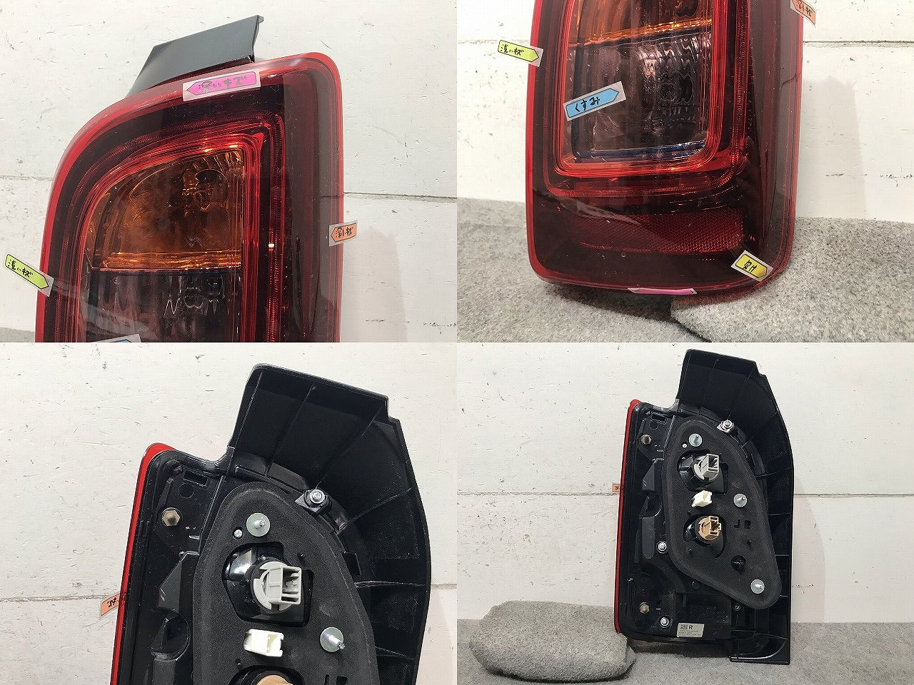 N-ONE/Nワン JG1/JG2 純正 右テールランプ/ライト/レンズ ハロゲン付 ICHIKOH D113/33500-T4G-J220-M1 ホンダ(112420)