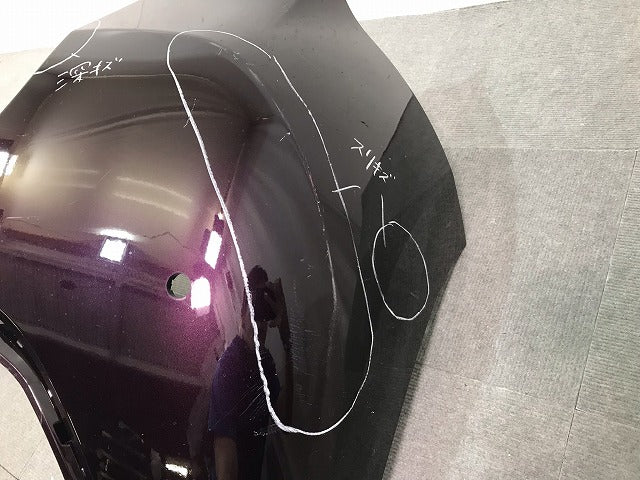 ヤリス KSP210/MXPA10/MXPH10 純正 リアバンパー 52159-K0010/20/50 ボルドーマイカメタリック カラーNo.3R9 トヨタ(112466)