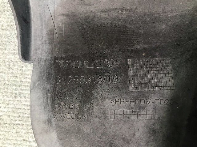 V70 BB系 純正 リアバンパー スポイラー付 30678655/31255318/19 ブラック ボルボ(112513)