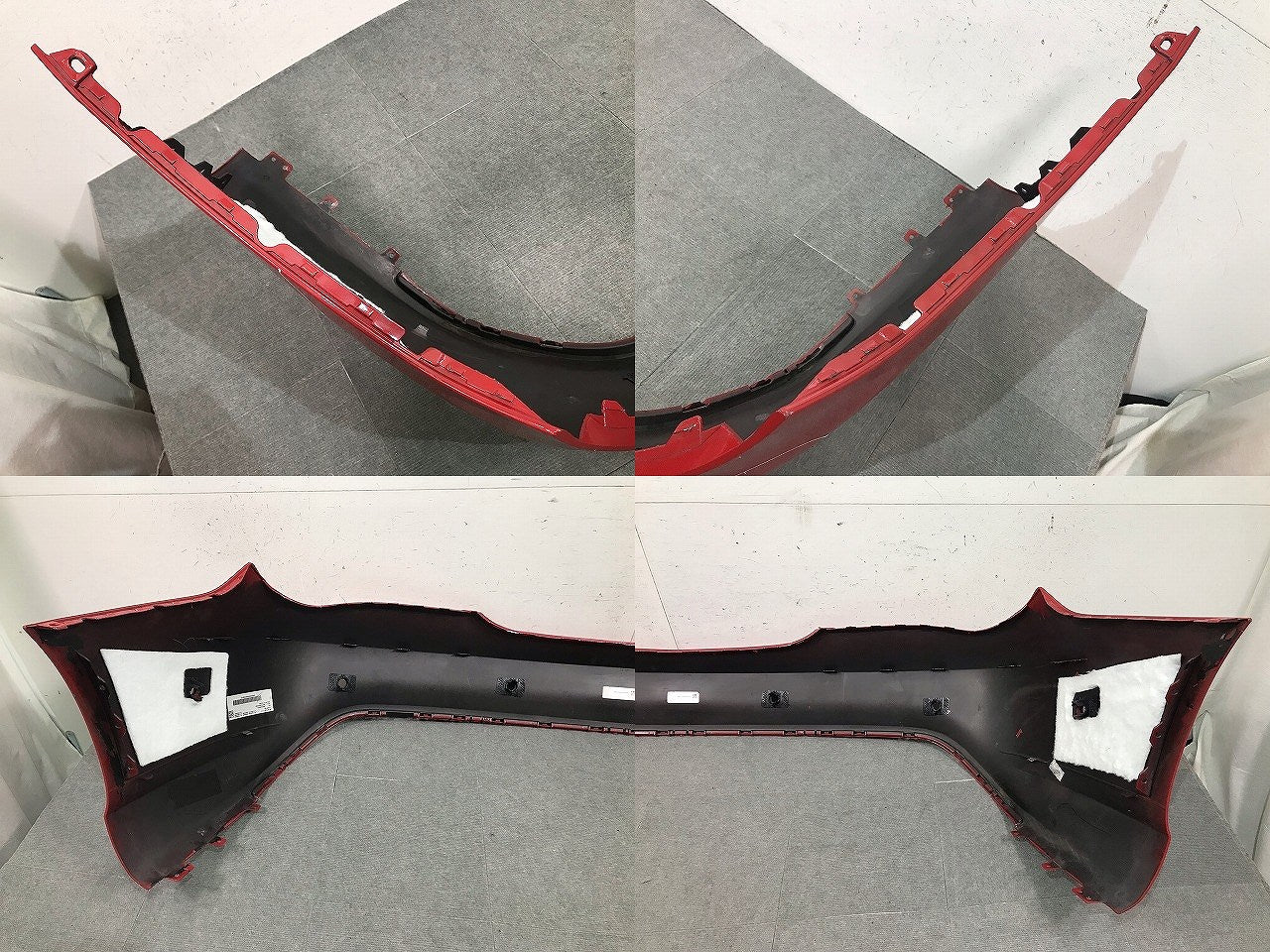 CLAクラス C117 AMG クーペ 純正 前期 リアバンパー A1178800440 ジュピターレッド カラーNo.589 メルセデスベンツ(112642)
