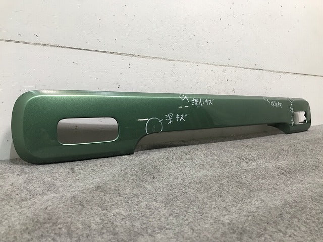 スペーシア MK53S 純正 リアガーニッシュ フィニッシャー 83941-79R0/83941-73R1 ツールグリーンパールメタリック カラーNo.ZYS(112681)