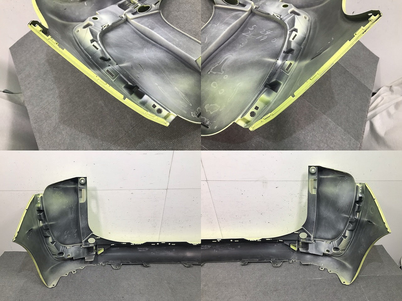 シエンタ 170系/NHP170G/NSP170G/NSP172G/NCP175G 純正 リアバンパー 52159-52770 エアーイエロー カラーNo.5B6 トヨタ(112813)