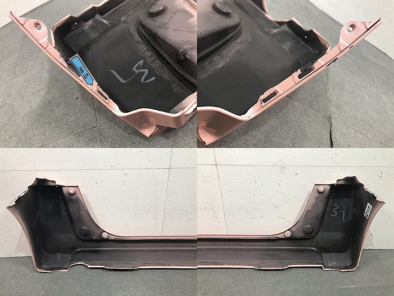 N-BOX/NBOX/Nボックス JF1/JF2 純正 リアバンパー 71501-TY0-0000 プレミアムピンクパール カラーNo.R562P ホンダ(112818)