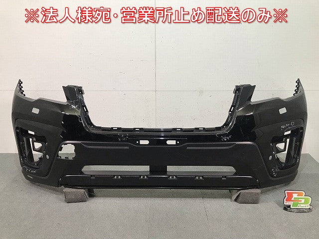 フォレスター SK5/SKE/SK9 純正 フロントバンパー 57704SJ000 クリスタルブラックシリカ カラーNo.D4S スバル(113129)