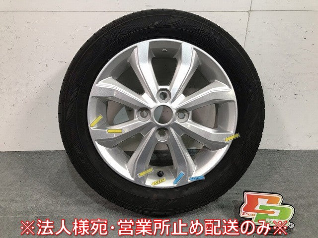 デイズ/eKワゴン B21W/B11W 純正 ホイールタイヤ 1本のみ 14ｘ4.5J/ET48/4穴 4H/PCD100/ハブ径56mm 日産(113164)