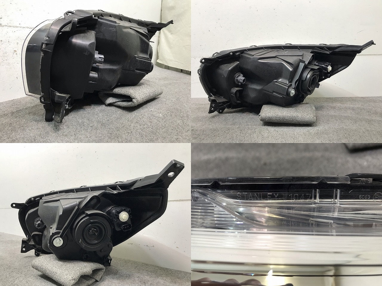 デイズ B21W 純正 右ヘッドライト/ランプ ハロゲン レベライザー STANLEY W1047 日産(113180)