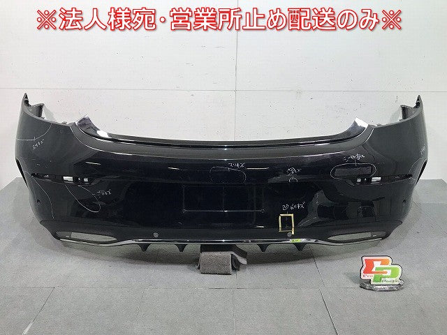 Cクラス クーペ W205 純正 前期 リアバンパー A205 885 58 03/2058855703 オブシディアンブラック カラーNo.197 メルセデスベンツ(113187)