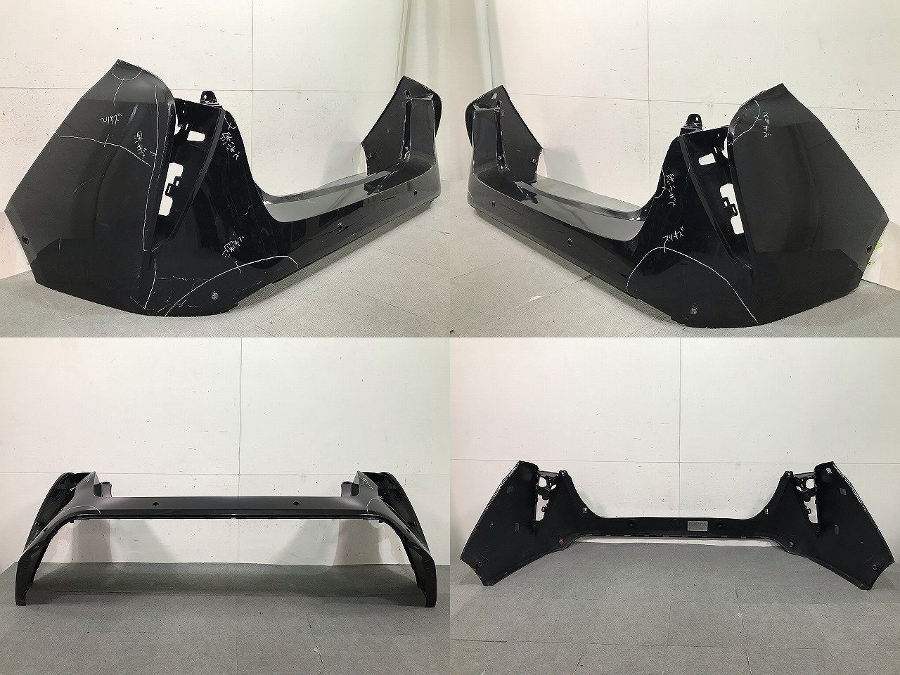 プリウス ZVW50/ZVW51/ZVW55 純正 リアバンパー 52159-47913 アティチュードブラックマイカ カラーNo.218 トヨタ(113273)