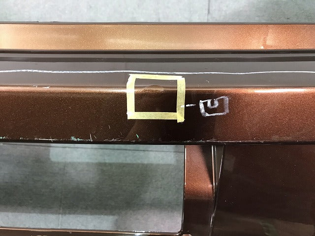スペイド 140系/NSP140/NCP141/NCP145/NSP141 純正 リアバンパー 52159-52800 ダークブラウンマイカメタリック カラーNo.4U3(113289)
