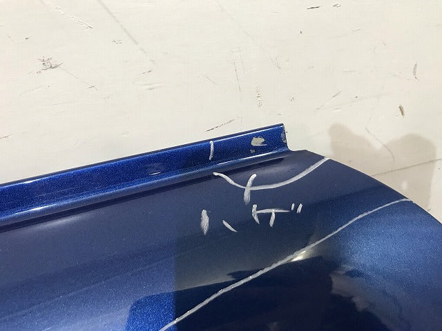 MINI/ミニ R56 純正 左フロントドア ライトニングブルー カラーNo.A63 ミニ(113331)