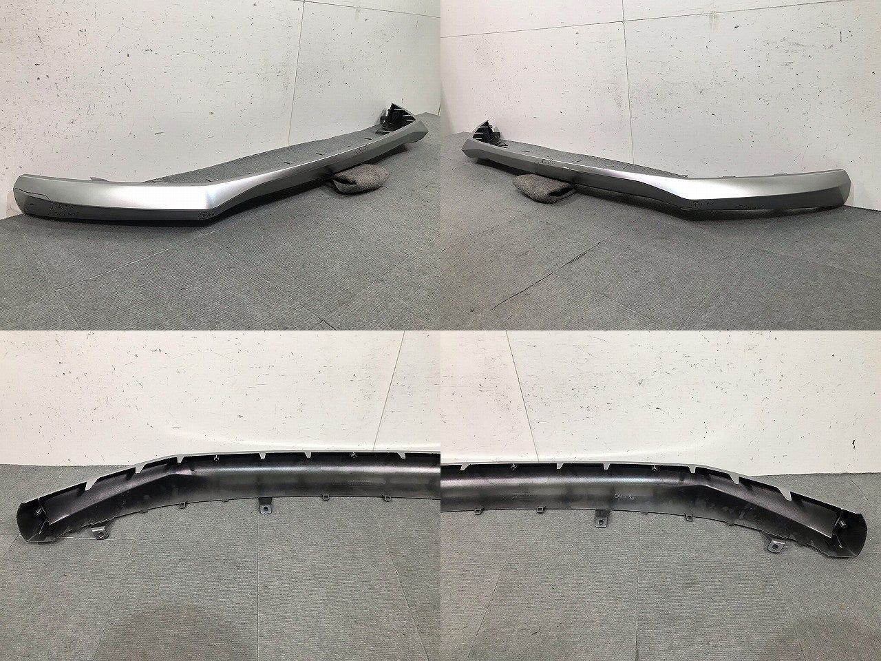 X-TRAIL/エクストレイル モードプレミア オーテック T32/NT32/HT32/HNT32 純正 後期 フロントスポイラー T32SVMC-P シルバー 日産(113417)