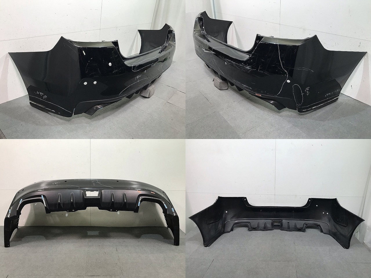 WRX/STI VAB 純正 リア バンパー 57704VA021 クリスタルブラックシリカ D4S スバル(113423)