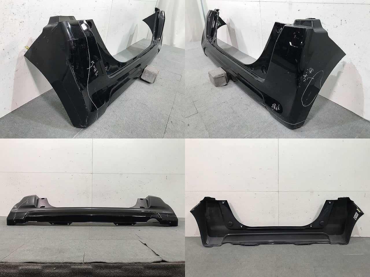 N-BOX/NBOX/Nボックス JF1/JF2 純正 リアバンパー 71501-TY0-0000 スマートブラック カラーNo.NH850 ホンダ(113445)