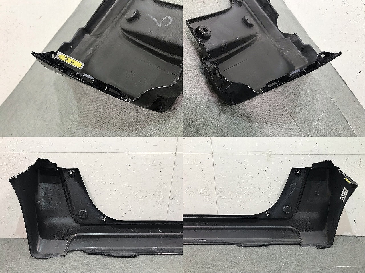 N-BOX/NBOX/Nボックス JF1/JF2 純正 リアバンパー 71501-TY0-0000 スマートブラック カラーNo.NH850 ホンダ(113445)
