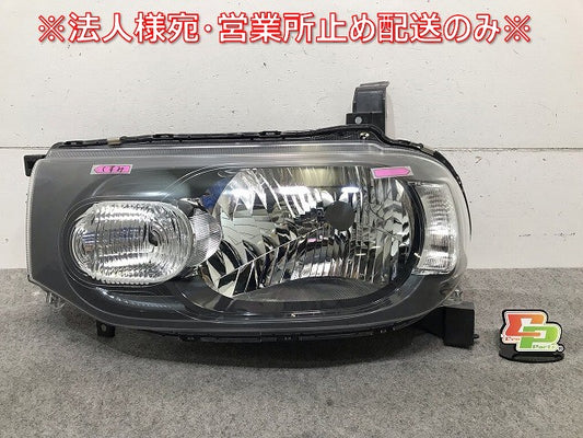 キューブ Z12/NZ12 純正 左ヘッドライト/ランプ ハロゲン レベライザー 刻印ZA STANLEY P8190 日産(113457)