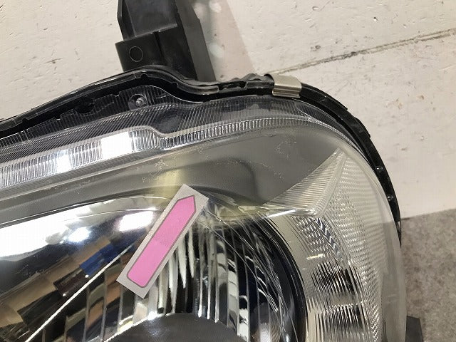 キューブ Z12/NZ12 純正 左ヘッドライト/ランプ ハロゲン レベライザー 刻印ZA STANLEY P8190 日産(113457)