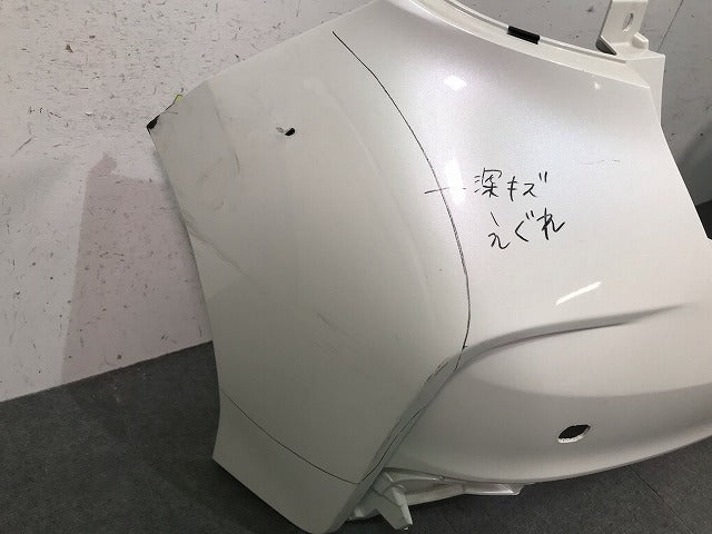 ノート/NISMO/ニスモ /E12/HE12/NE12/E12改 純正 後期 フロント バンパー 85022 8A47*/49* ブリリアントホワイトパール QAB 日産(113536)