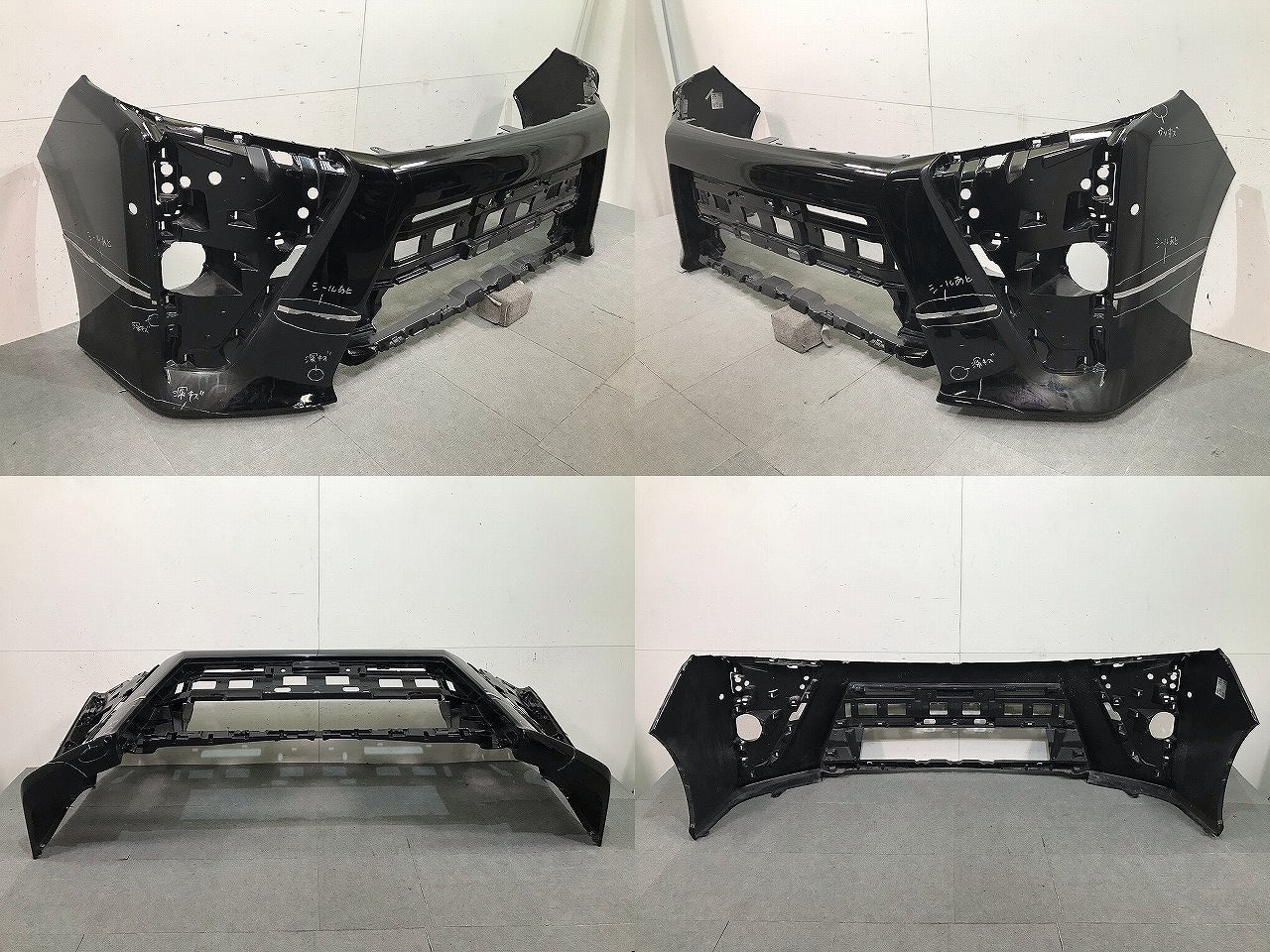 ヴォクシー/ZS VOXY/80系/ZRR80W ZRR85W ZWR80W 純正 後期 フロント バンパー 52119-28L20 ブラック 202 トヨタ(113654)