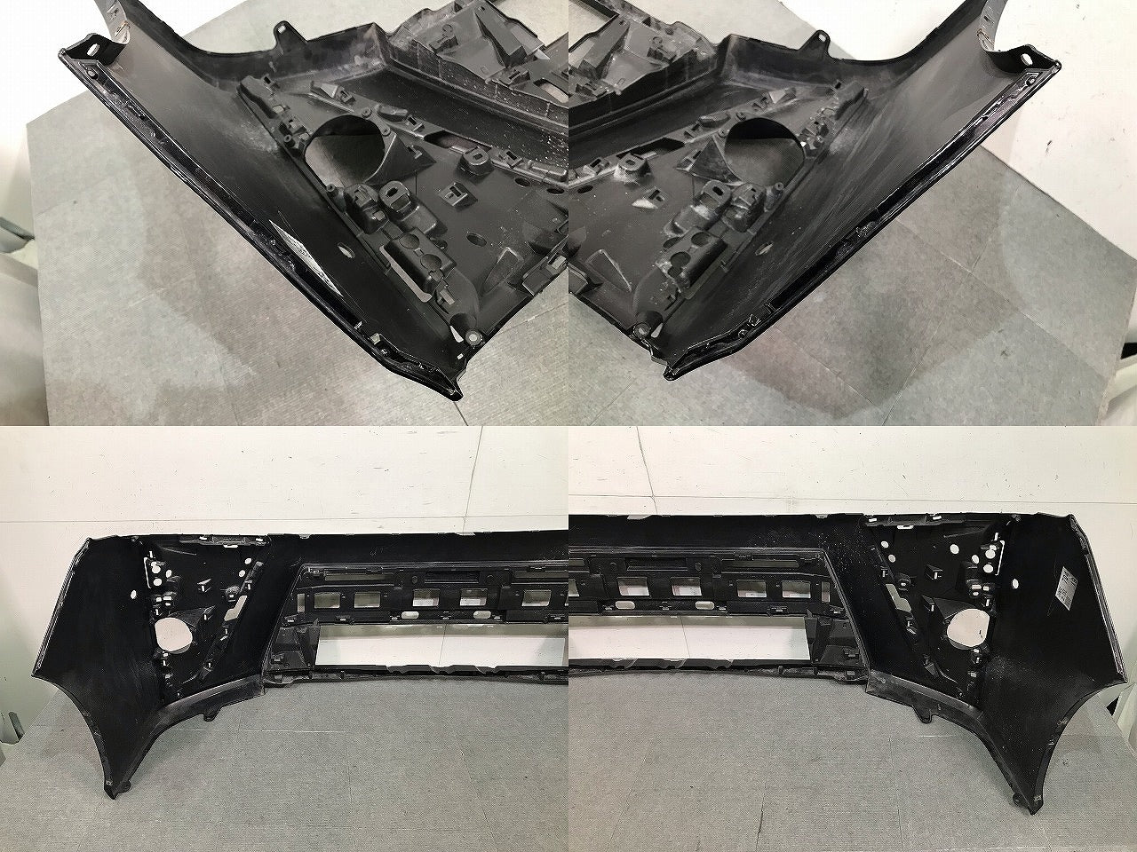 ヴォクシー/ZS VOXY/80系/ZRR80W ZRR85W ZWR80W 純正 後期 フロント バンパー 52119-28L20 ブラック 202 トヨタ(113654)