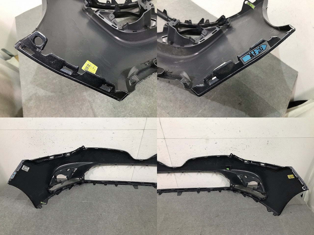 ルーテシア RH5F 純正 フロントバンパー 620221630R グリチタニアムＭ カラーNo.KPN ルノー(113658)