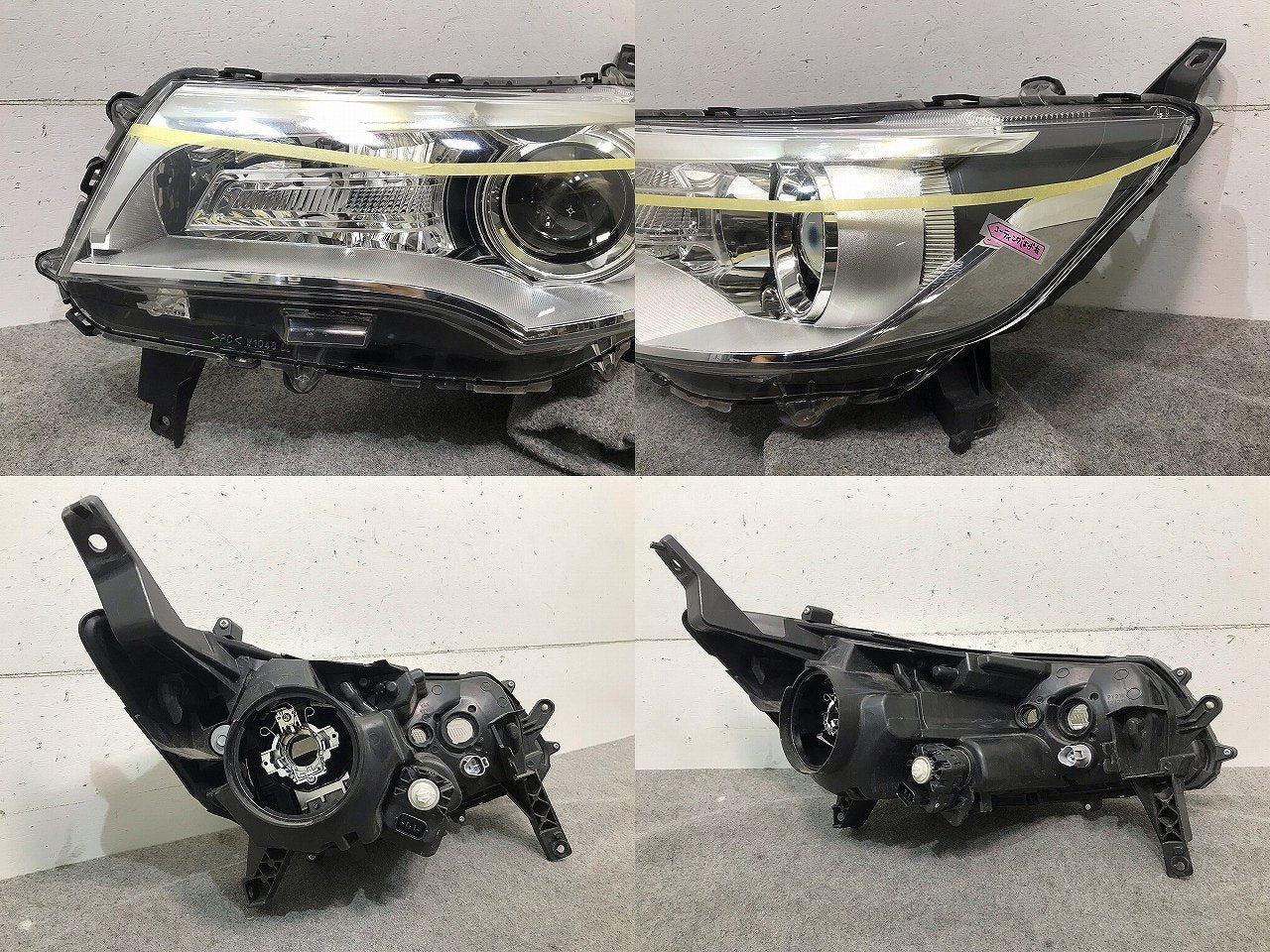 デイズ ハイウェイスター B21W 純正 左ヘッドライト/ランプ キセノン HID レベライザー STANLEY W1048 26025-6A01C 日産(113705)