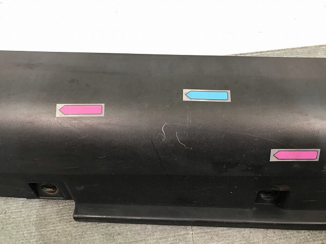 スカイライン/クロスオーバー J50/NJ50 純正 左サイドステップ/サイドスカート 76851 1BA0A/1BF0 素地 日産(113856)