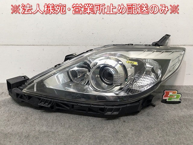 プレマシー CREW/CR3W 純正 後期 左ヘッドライト/ランプ キセノン HID AFS無 レベライザー STANLEY P7696 マツダ(113871)