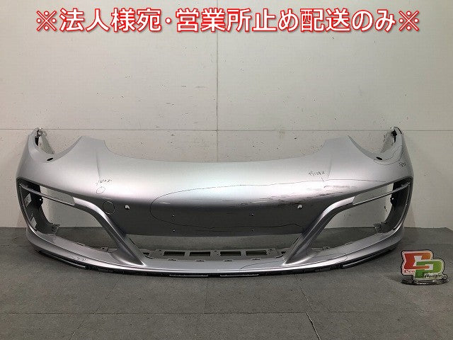 911/カレラ 991 純正 フロント バンパー 991.505.311.12/99150531112 シルバー メタリック ポルシェ/PORSCHE(114033)