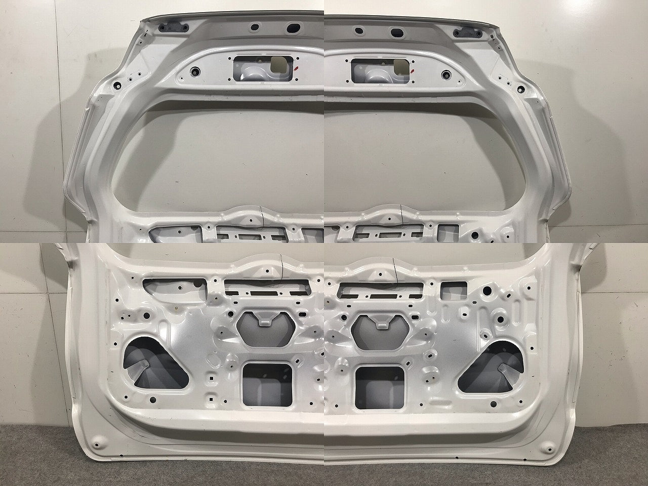 ラクティス/福祉車両/NSP122/NCP122 純正 リアゲート/バックドア/リアハッチ  スーパーホワイトII カラーNo.040 トヨタ(114066)