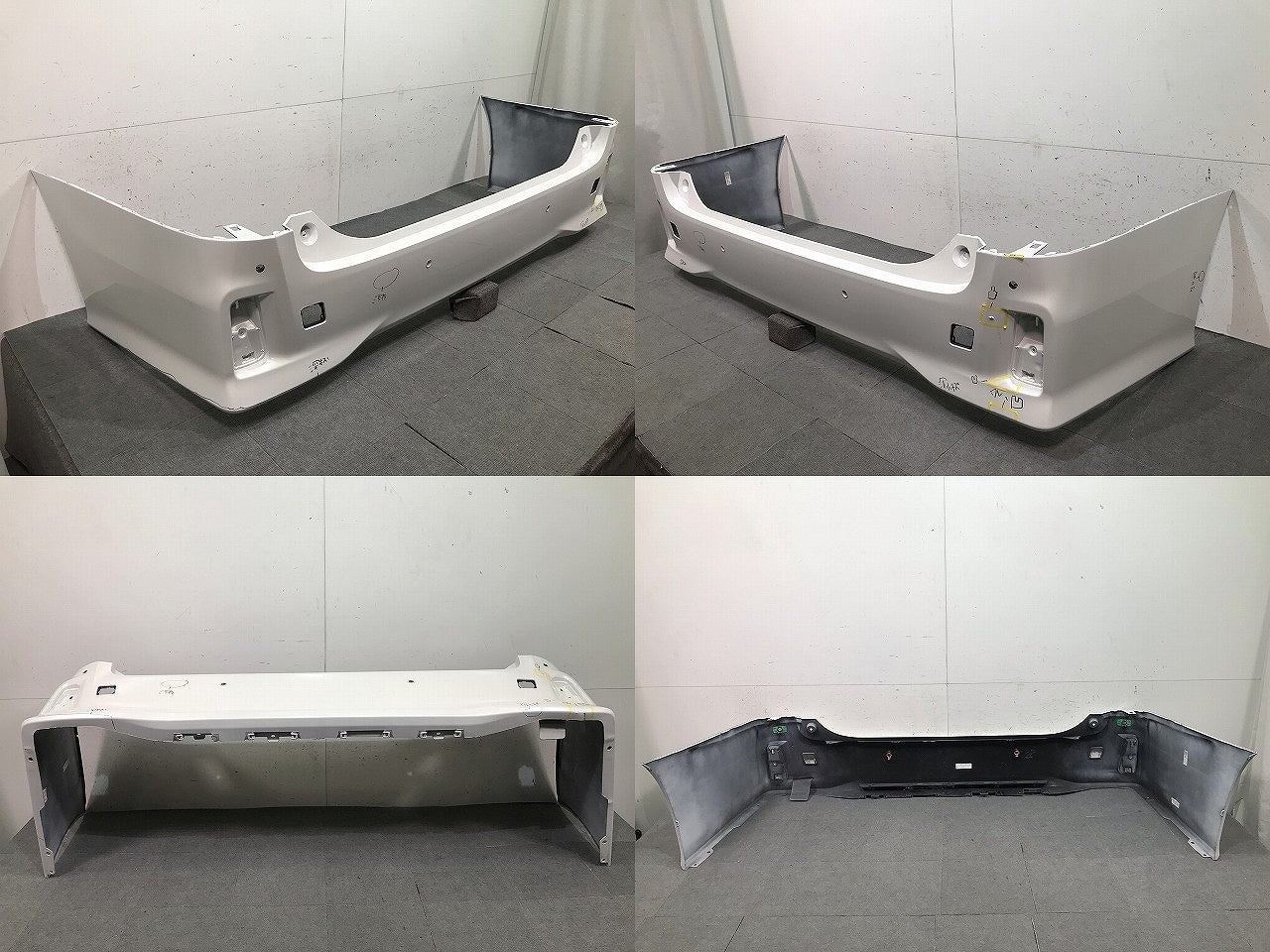ヴェルファイア/Z/アルファード/S 30系/AGH30W/AGH35W/GGH30W/GGH35W/AYH30W 純正 リアバンパー 52159-58190 ホワイトパール070(114145)