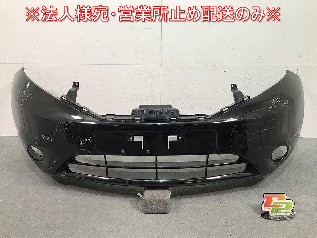 ノート E12/HE12/NE12/SNE12 純正 前期 フロントバンパー 62022  3VA0H ブラック カラーNo.KH3 日産 (114158)