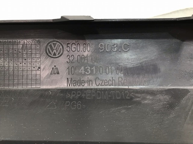 ゴルフ7/GOLFⅦ 5G系 純正 フロントスポイラー 5G0 805 903 C 9B9 5G0805903C9B9 素地 フォルクスワーゲン(114168)
