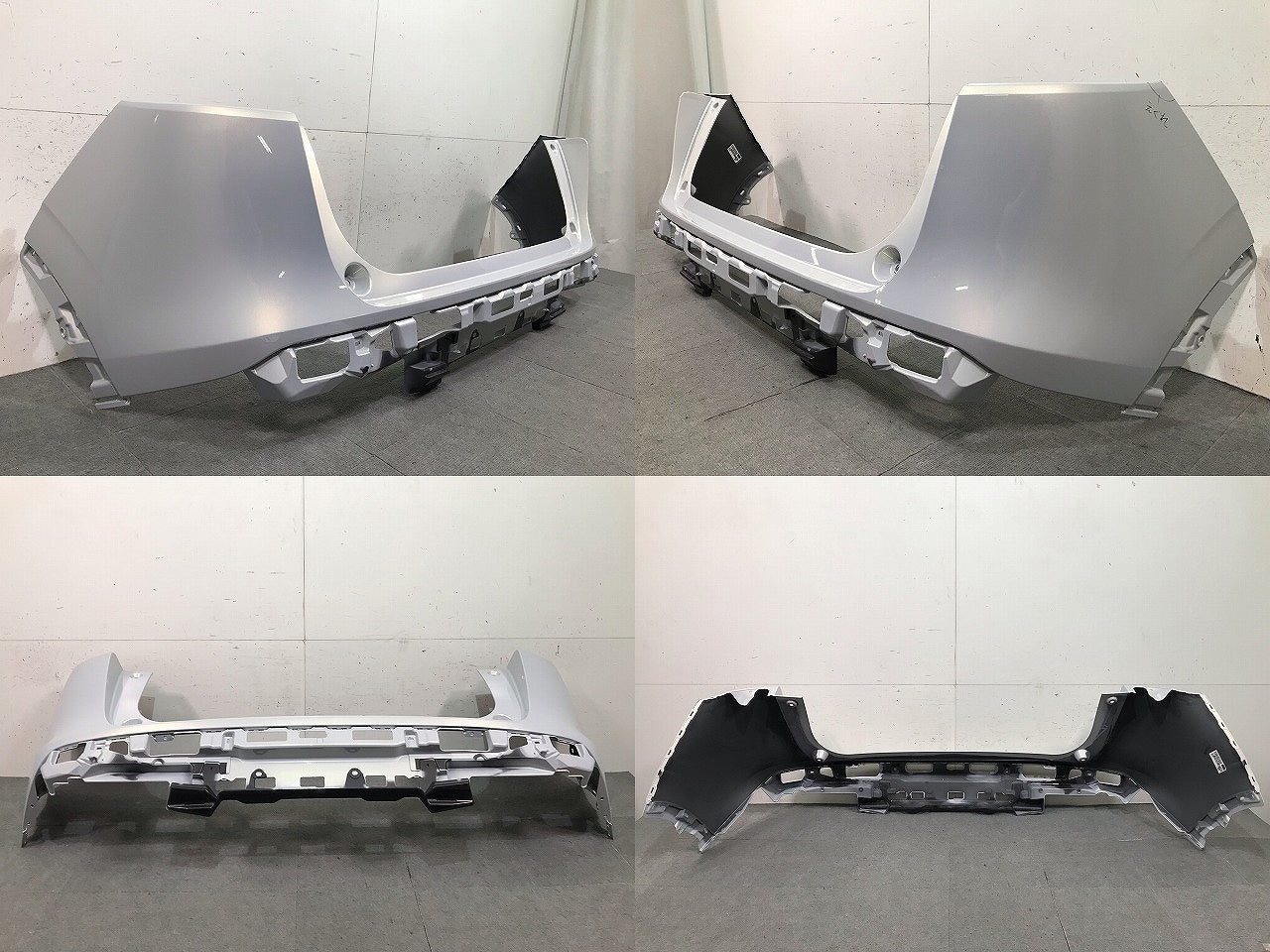 新車外し!ヴェゼル/VEZEL RV3/RV4/RV5/RV6 純正 リア バンパー 71501-3M0-0000 71501-3M0-000ZD サンライトホワイトパール NH902P(114211)