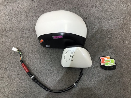 N-BOX/NBOX/Nボックス JF1/JF2 純正 右ドアミラー 7線 Murakami 1319/G022 パール ホンダ(114295)