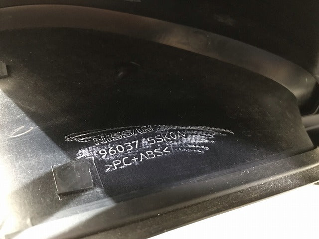 リーフ ZE1 純正 左リアスポイラー 96037 5SK0A ブラック 日産(114333)