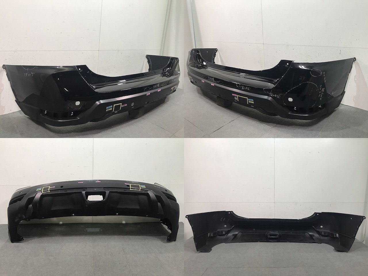 X-TRAIL/エクストレイル T32/NT32/HT32/HNT32 純正 後期 リアバンパー 85022 6FR0H ダイヤモンドブラック カラーNo.G41 日産(114363)