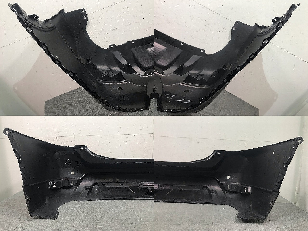 X-TRAIL/エクストレイル T32/NT32/HT32/HNT32 純正 後期 リアバンパー 85022 6FR0H ダイヤモンドブラック カラーNo.G41 日産(114363)