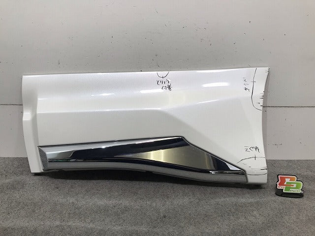 ハリアー 80系/S/G/MXUA80/MXUA85/AXUH80/AXUH85 純正 左 リア ドア サイドパネル モデリスタ D2611-63110/210/76906-MU810/20/30(114396)